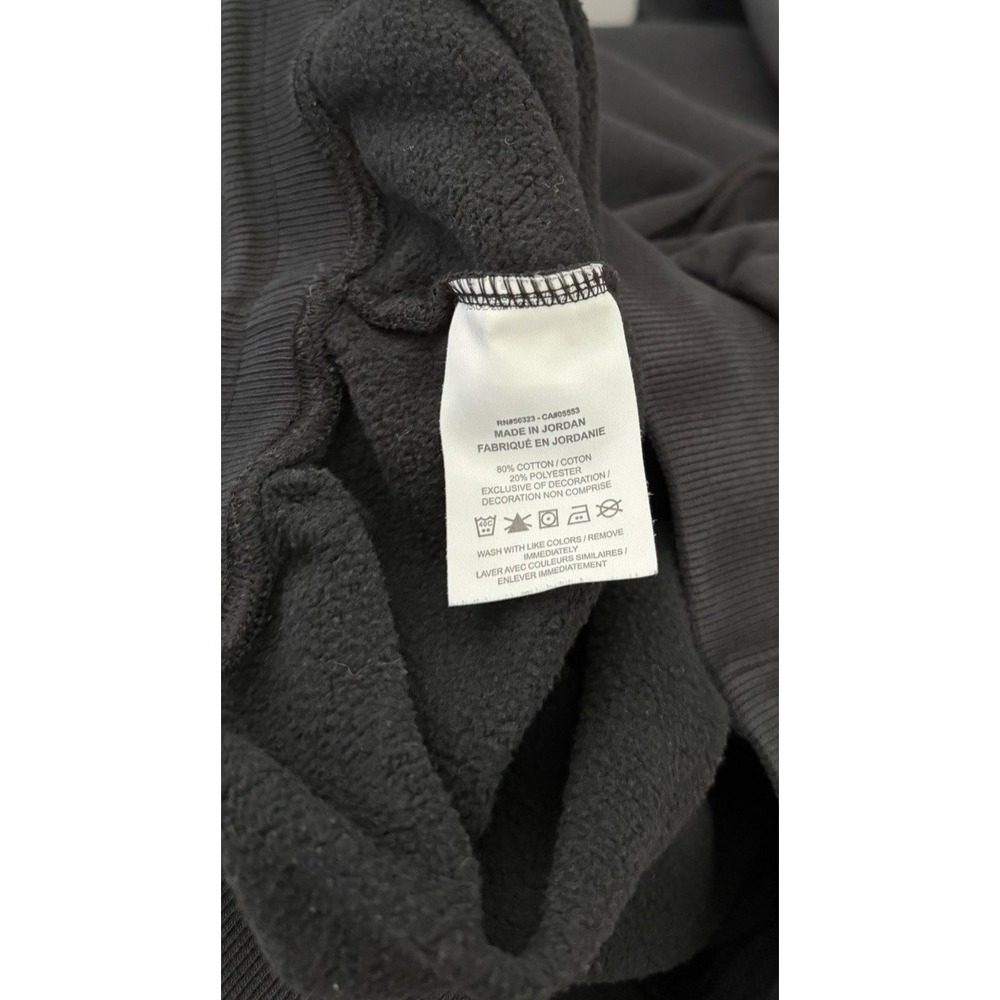 Nike Sweatpants Womens Large Black Fleece Phoenix Joggers Oversized Drawstring - Picture 8 of 10